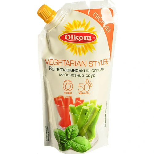Майонез Olkom 50% Vegetarian style 295г