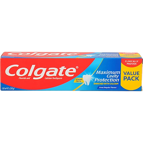 Паста зубна Свіжа м'ята Максимальний захист від карієсу Colgate 231г