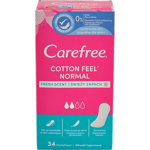 Прокладки Carefree котон 34 шт