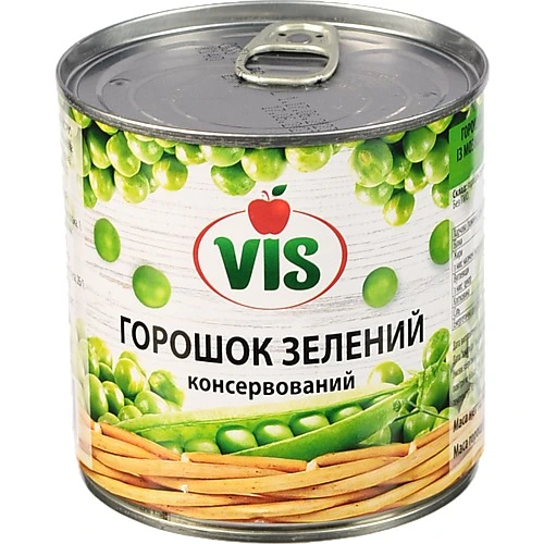 Горошок Vis 400г з.б