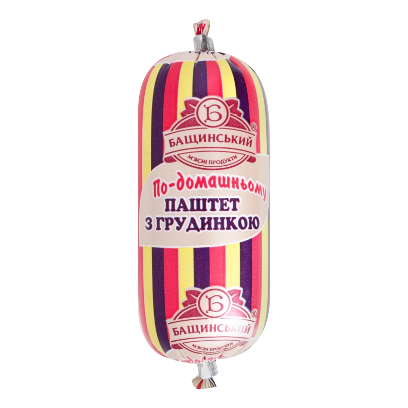 Паштет [По-домашньому з грудинкоюk Бащинський, 125 г
