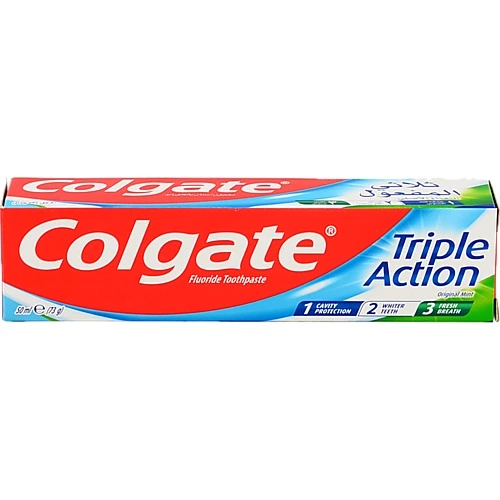 Паста зубна Натуральна м'ята Потрійна дія Colgate 77г