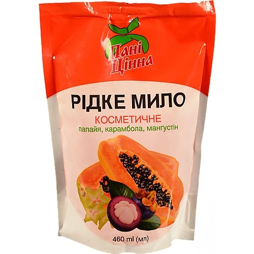 Мило рідке Пані Цінна 460мл косметичне папайя карамбола мангустін