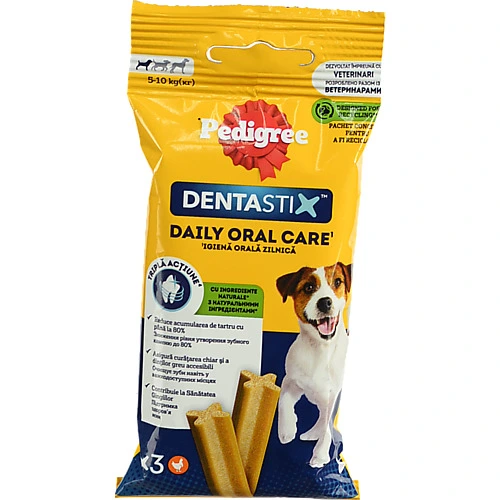 Ласощі для дорослих собак DentaStix Pedigree м/у 45г