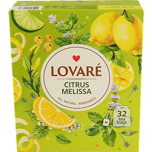 Чай Lovare 32п цитрусова меліса