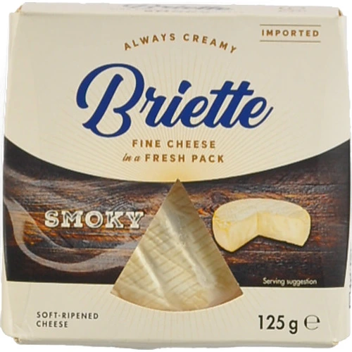 Сир Kaserei 125г 60% брієтте смокі