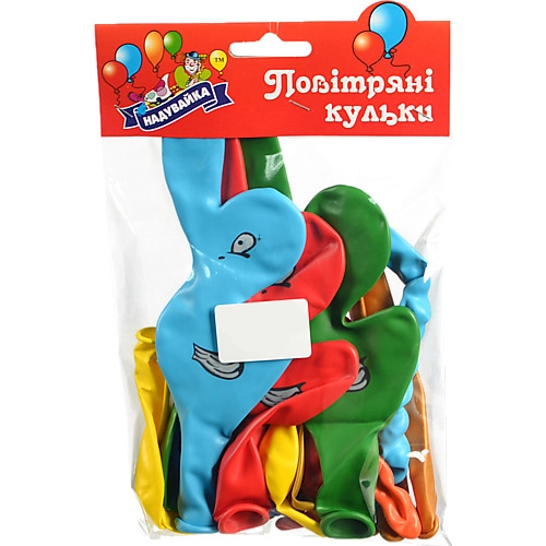Повітряні кульки Надувайка 20шт тварини