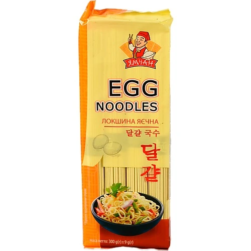 Локшина YamChan 300г яєчна