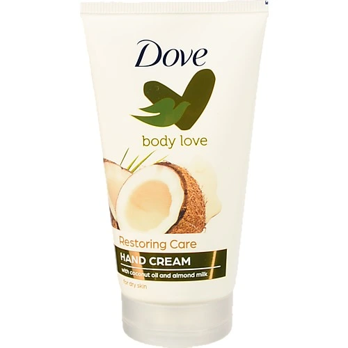 Крем д.рук Dove 75 мл з кокосовою олією та мигдальним молочком
