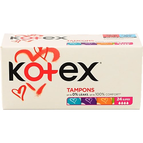 Тампони Котекс супер 24шт