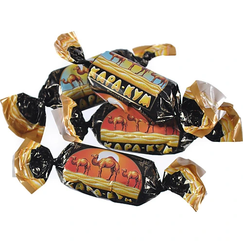 Цукерки глазуровані шоколадною глазур'ю Кара-Кум Roshen кг