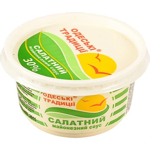 Соус майонезний Одеські традиції 170г салатний банка