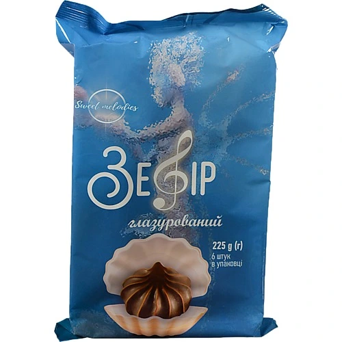 Зефір Sweet Melodies 225г глазурований