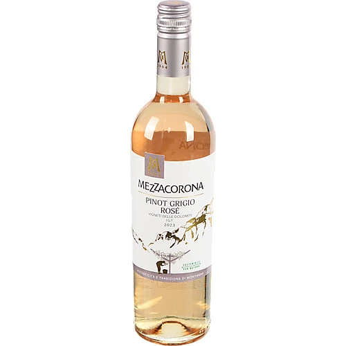 Вино Меццакорона 0.75л Розе Піно Гріджіо сухе Носіо