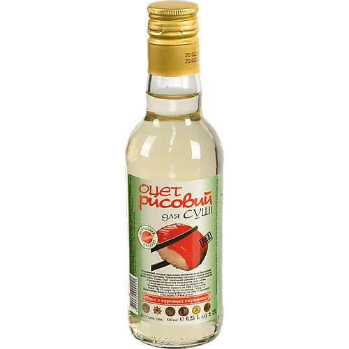 Оцет рисовий 4% для суші Унікон с/пл 0.25л