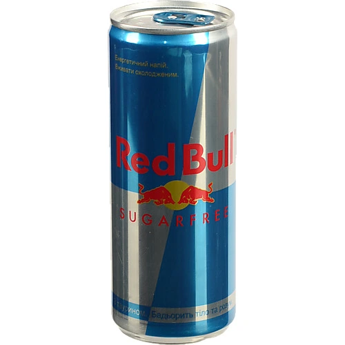 Напій енергетичний Red Bull 0,25л без цукру