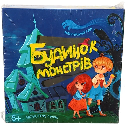 Гра настільна для дітей від 5років 30866 Будинок монстрів Strateg 1шт