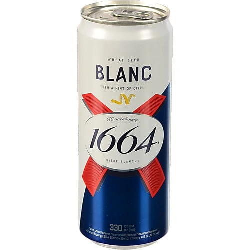 Пиво пшеничне Kronenbourg 1664 Blanc 330мл