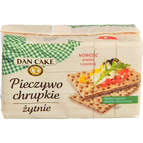 Хлібці Dan Cake житні хрусткі, 250 г