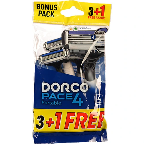 Бритва Dorco PACE4 PRO д.чоловіків 4леза 4шт одноразова