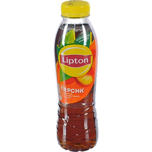 Чай холодний чорний Персик Lipton п/пл 500мл