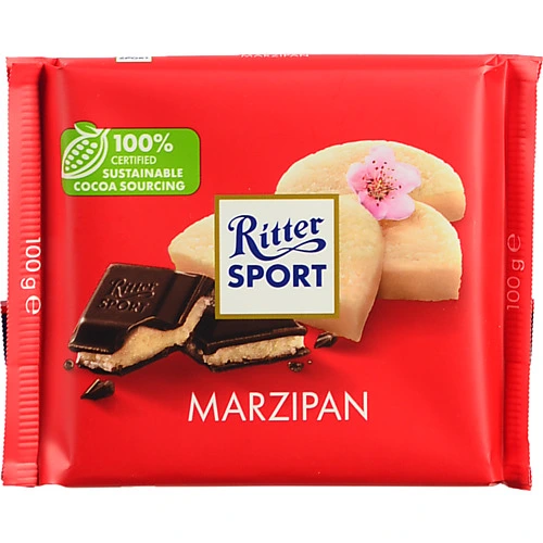 Шоколад Marzipan Ritter Sport 100г