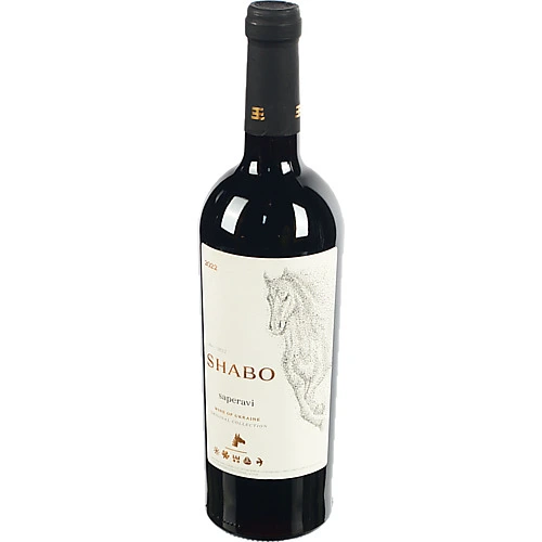 Вино Шабо Сапераві 0.75л червоне сухе