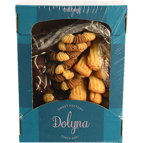 Печиво Dolyna 500г асорті мікс 2