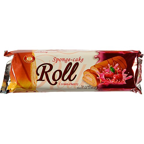 Рулет крем-вишня ХБФ 290г