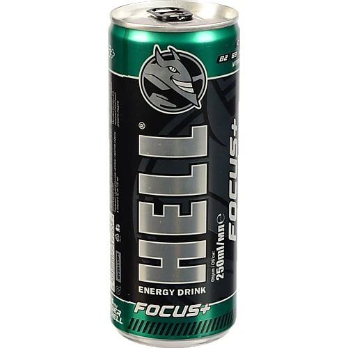 Напій енергетичний безалкогольний газований Strong Focus Hell з/б 250мл