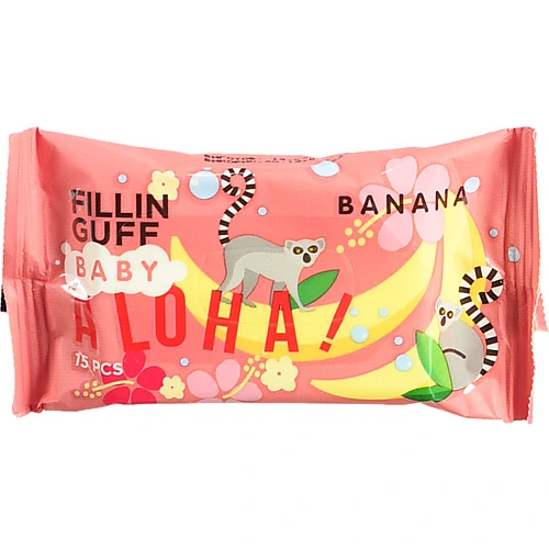 Вологі серветки Fillin Guff 15шт aloha дитяча банан