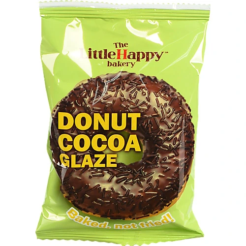 Пончик LittleHappy bakery 50г какао глазурь