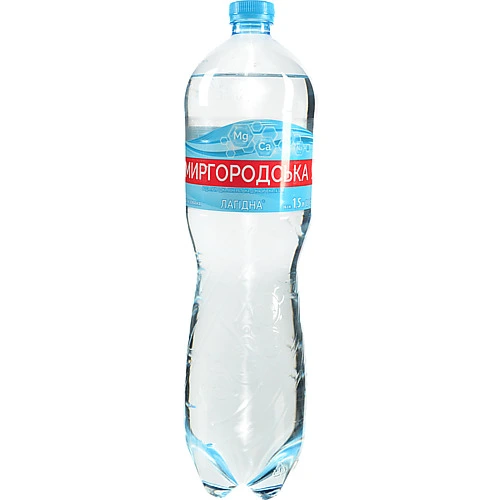 Вода мінеральна слабогазована Миргородська Лагідна п/пл 1.5л