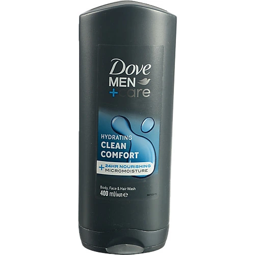 Гель для душу Dove Men+Care Hydrating Clean Comfort 400мл