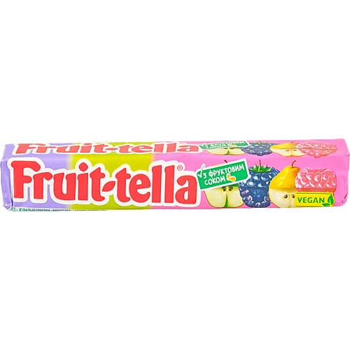 Цукерки жувальні Садові фрукти Fruit-tella м/у 41г