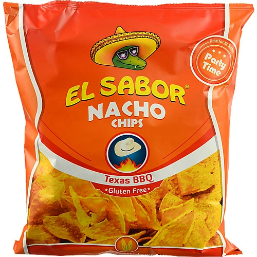 Чіпси EL Sabor 225г начос барбекю