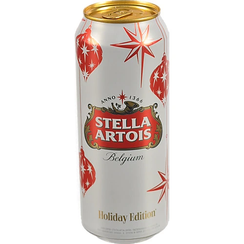 Пиво Stella Artois 0.5л 5% світле пастеризоване з/б