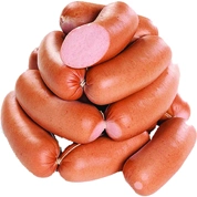 Сардельки Бащинський Бородинські варені, першого ґатунку