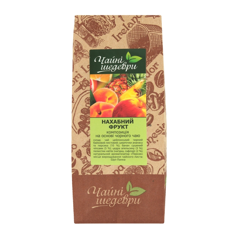 Композиція на основі чорного чаю Нахабний фрукт Чайні шедеври кг