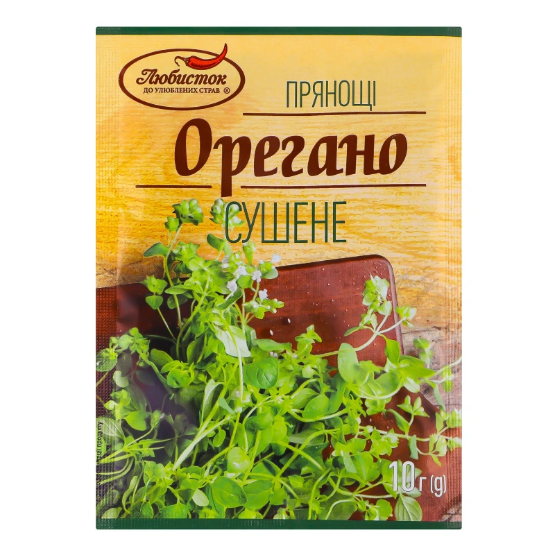 Орегано Любисток 10г сушене