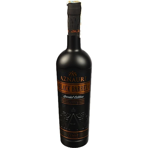 Коньяк 0.5л 40% 5 зірок Aznauri Black Barrel