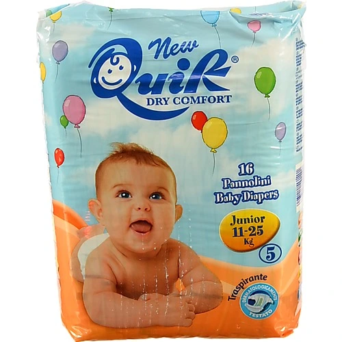 Підгузники Quik Розмір5 JUNIOR 11-25кг 16шт