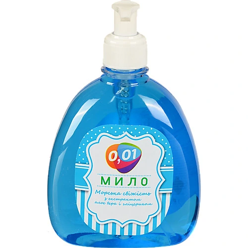 Мило рiдке 0.01 400мл морська свiжiсть алое глiцерин
