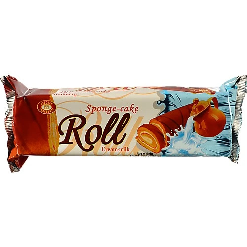 Рулет ХКФ 290г молочний крем