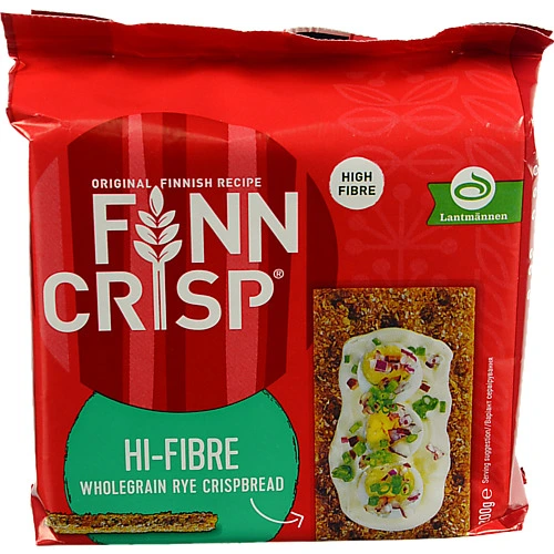 Хлібці Finn Crisp Hi-Fibre житні з висівками, 200 г
