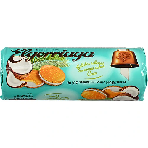 Печиво Elgorriaga 180г кокос
