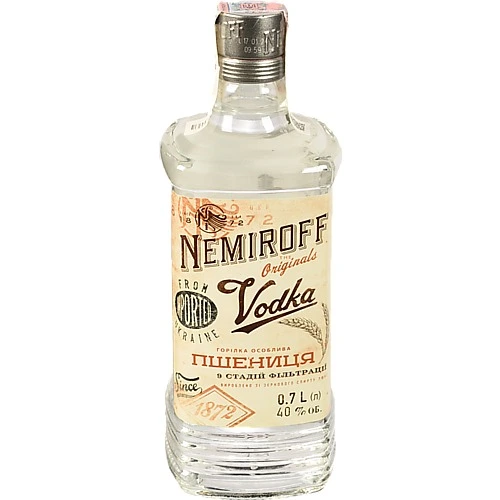 Горілка Nemiroff Originals Пшениця 0.7л
