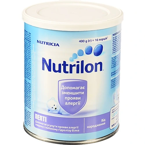 Суміш молочна суха для дітей від народження Пепті Nutrilon з/б 400г