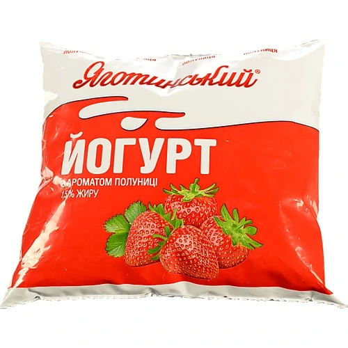 Йогурт питний Яготинський Полуниця 1.5% 400г
