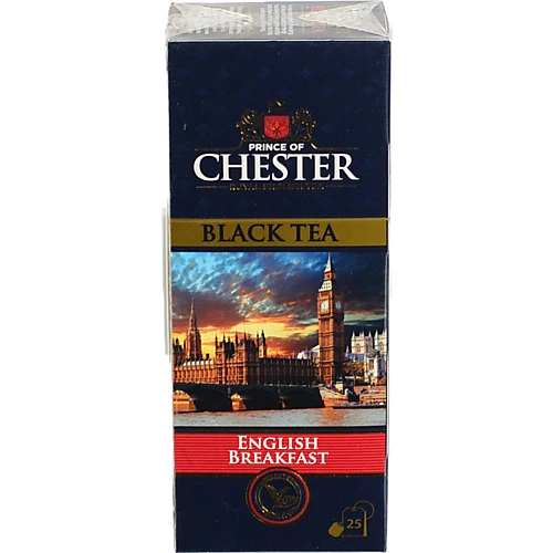 Чай Chester 25п english breakfast цейлонський чорний